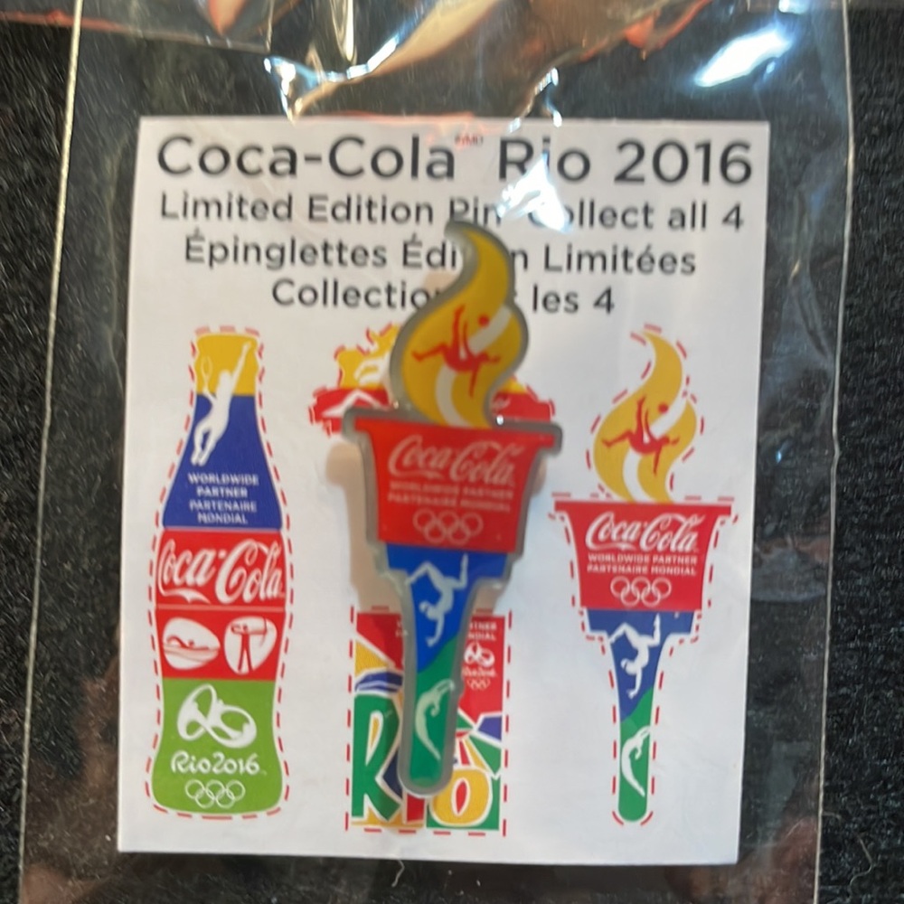 Coca Cola Rio 2016 Limited Edition Pin Set - Picture 4 of 7